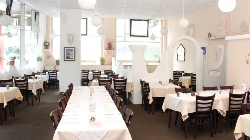 Abendessen im Restaurant Diogenis