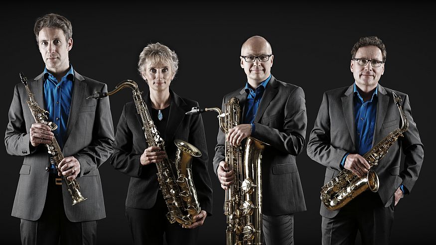 Saxophon Quartett Pindakaas in der Abtei Brauweiler - "Voyage"