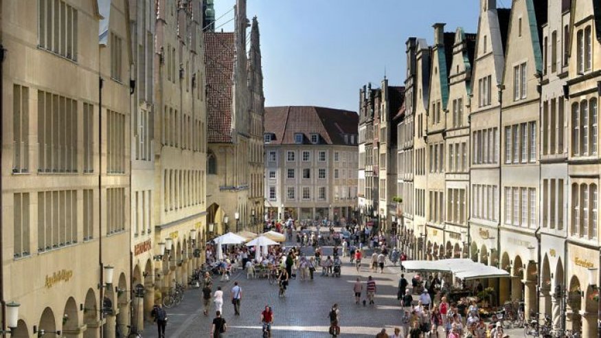 Stadtbesichtigung Münster mit Wochenmarkt