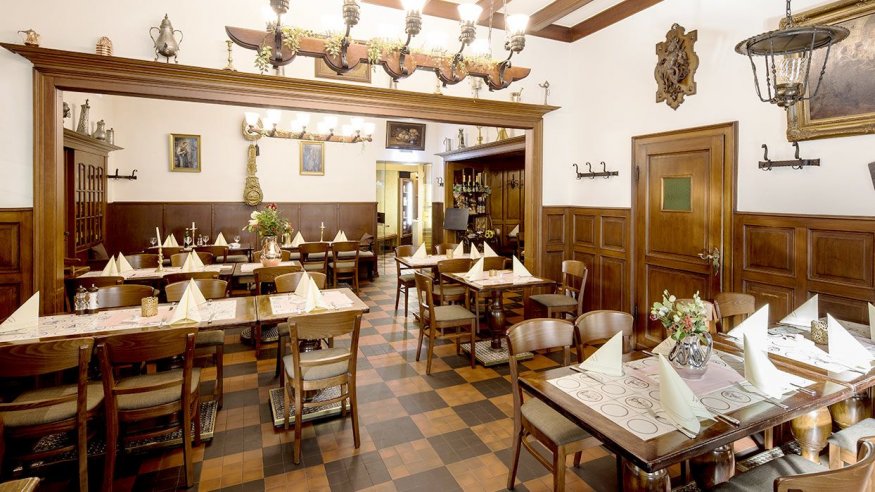 Gänseessen im Haus Scholzen