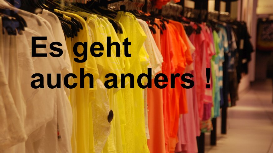 Faire Mode - Blick hinter die Kulissen der Modestadt Köln