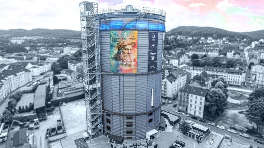 Leonardo da Vinci im Visiodrom Wuppertal