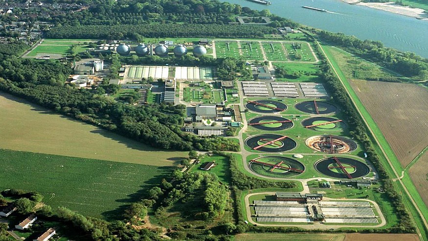 Dat Wasser vun Kölle es jot - Klärwerksbesichtigung Stammheim