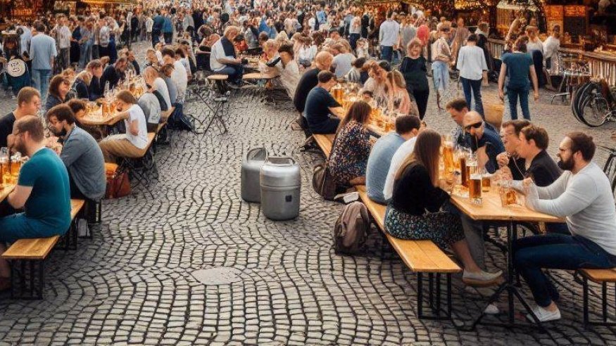 meet and eat auf dem Rudolfplatz
