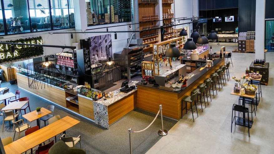 Mittagstisch für Feinschmecker in der Kitchen-Bar im Delicato