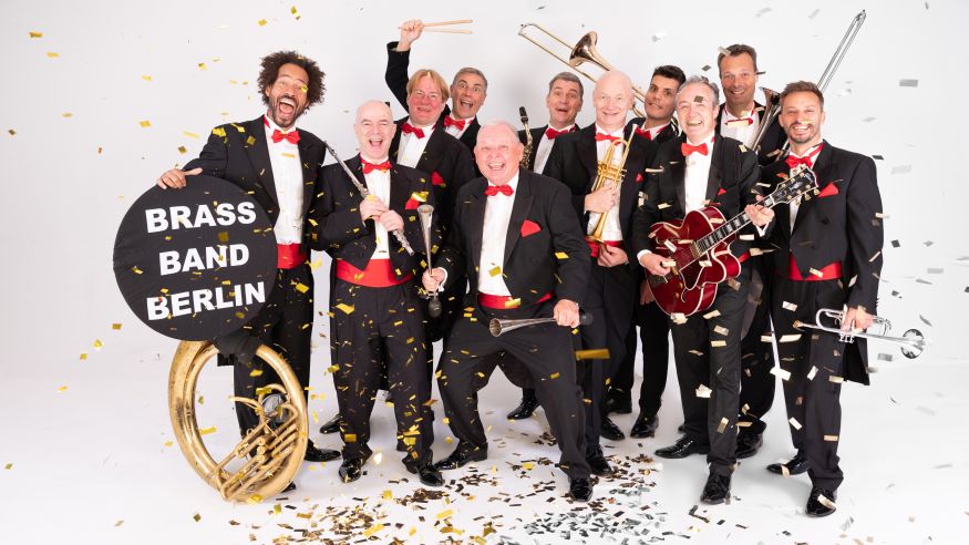 Philharmoniekonzert: Neujahrs-Spass mit Brass - Brass Band Berlin