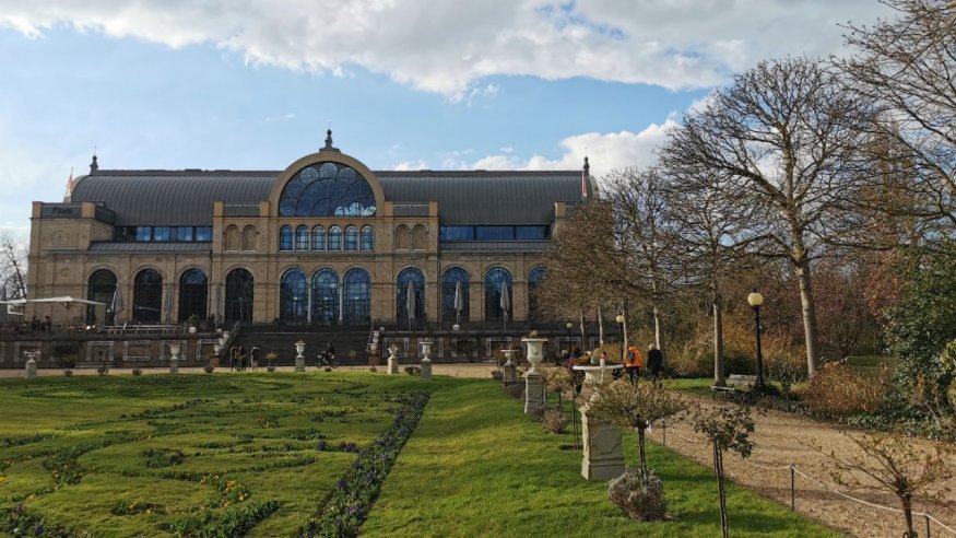 Köln-Gemälde und Bummel durch die Flora