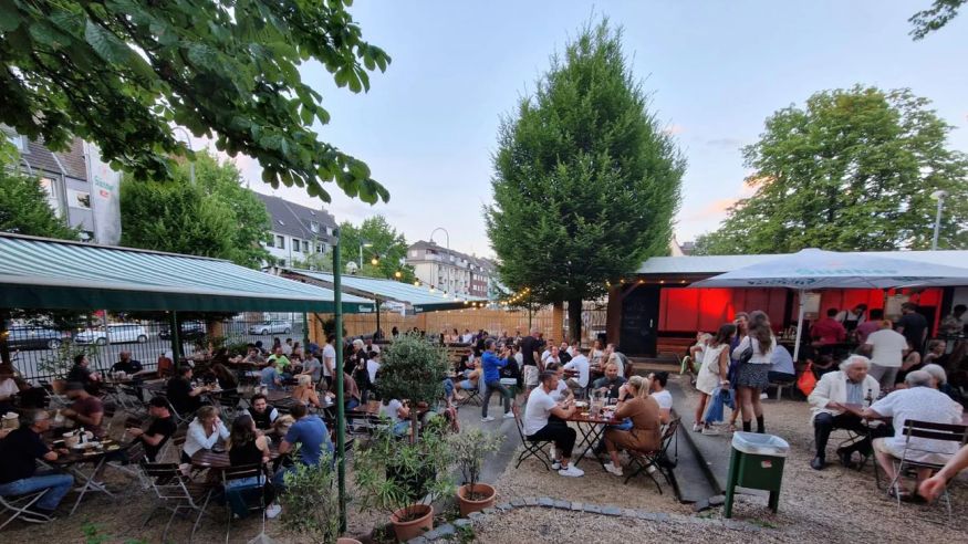 Veedelstreff in Sünners Biergarten
