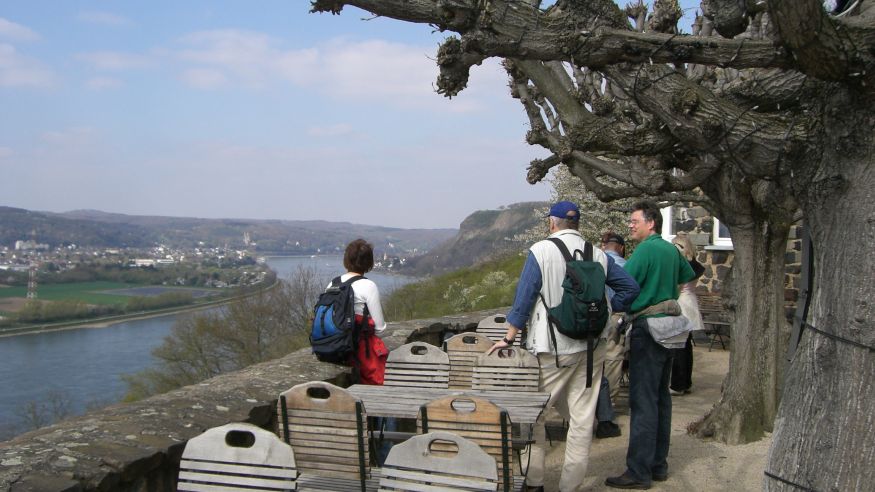 Wanderung von Königswinter zur Burgruine Rosenau