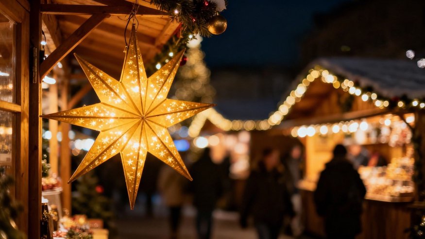 Schlendern und Schlemmern: Auf grünen Wegen zum Weihnachtsmarkt am Stadtgarten