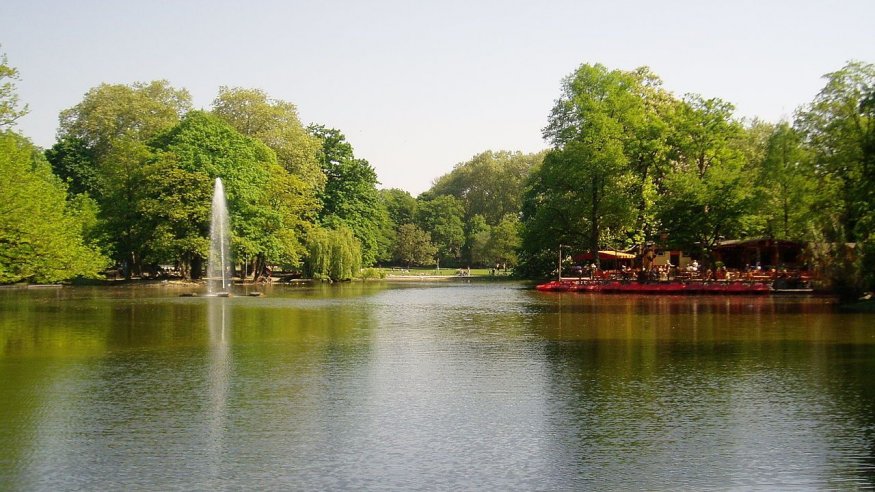 Stadtwanderung durch den Volksgarten