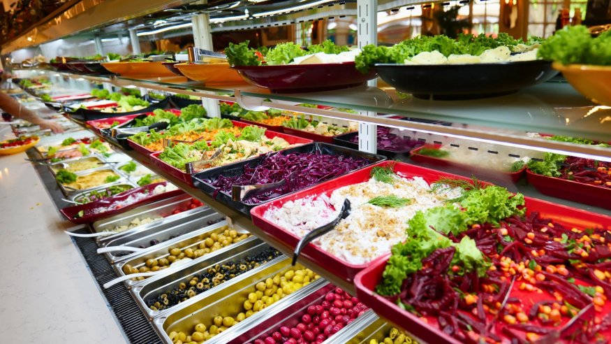 Feinschmecker-Frühstücksbuffet im Restaurant Mâîde