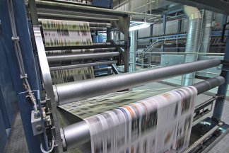 Besichtigung des Druckzentrums bei Neven DuMont