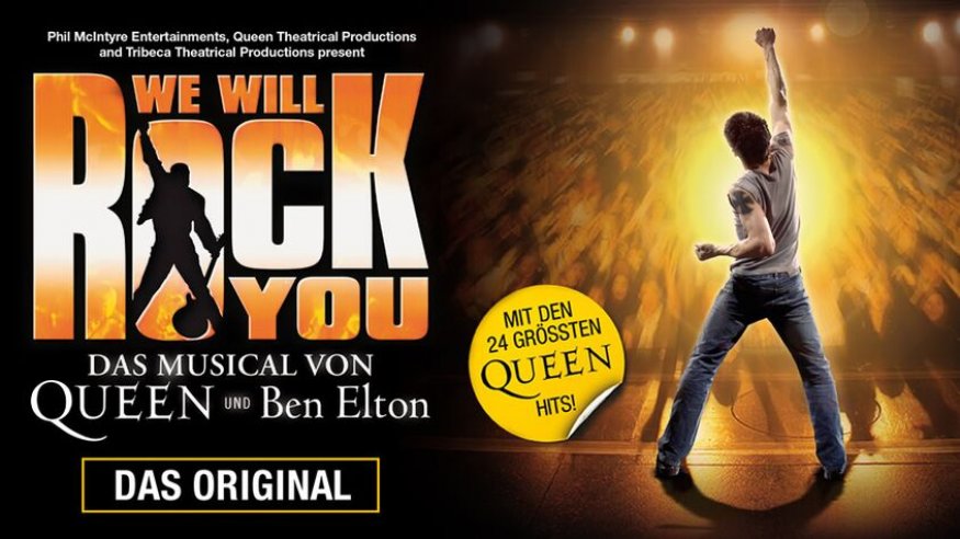 „We Will Rock You“ im Musical Dome