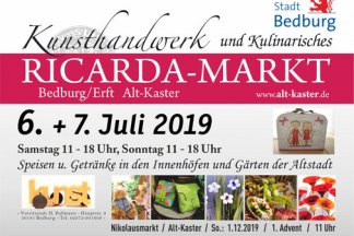 Wanderung auf dem Werwolfweg und Besuch des Ricarda-Markt in Alt-Kaster