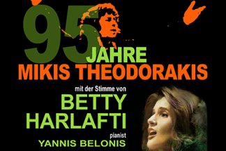 Lutherkirche: 95 Jahre Mikis Theodorakis – mit der Stimme von Betty Harlafti